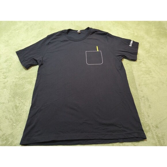 Samsung Other - Vtg Samsung Galaxy Note 9 Shirt Mens XL Black Pocket Graphic Tech S-Pen Promo